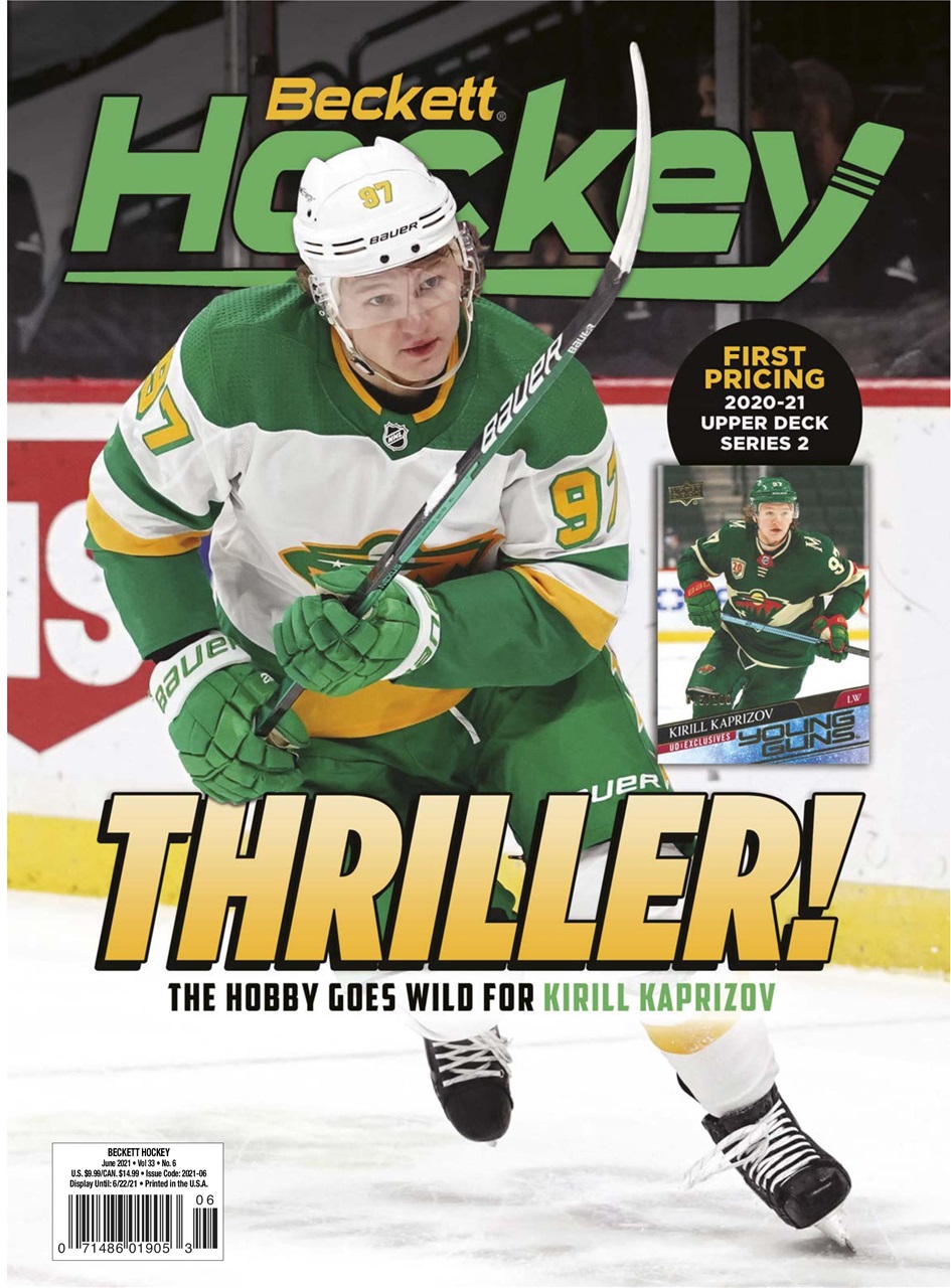 Beckett-Hockey June 01, 2021 Issue Cover