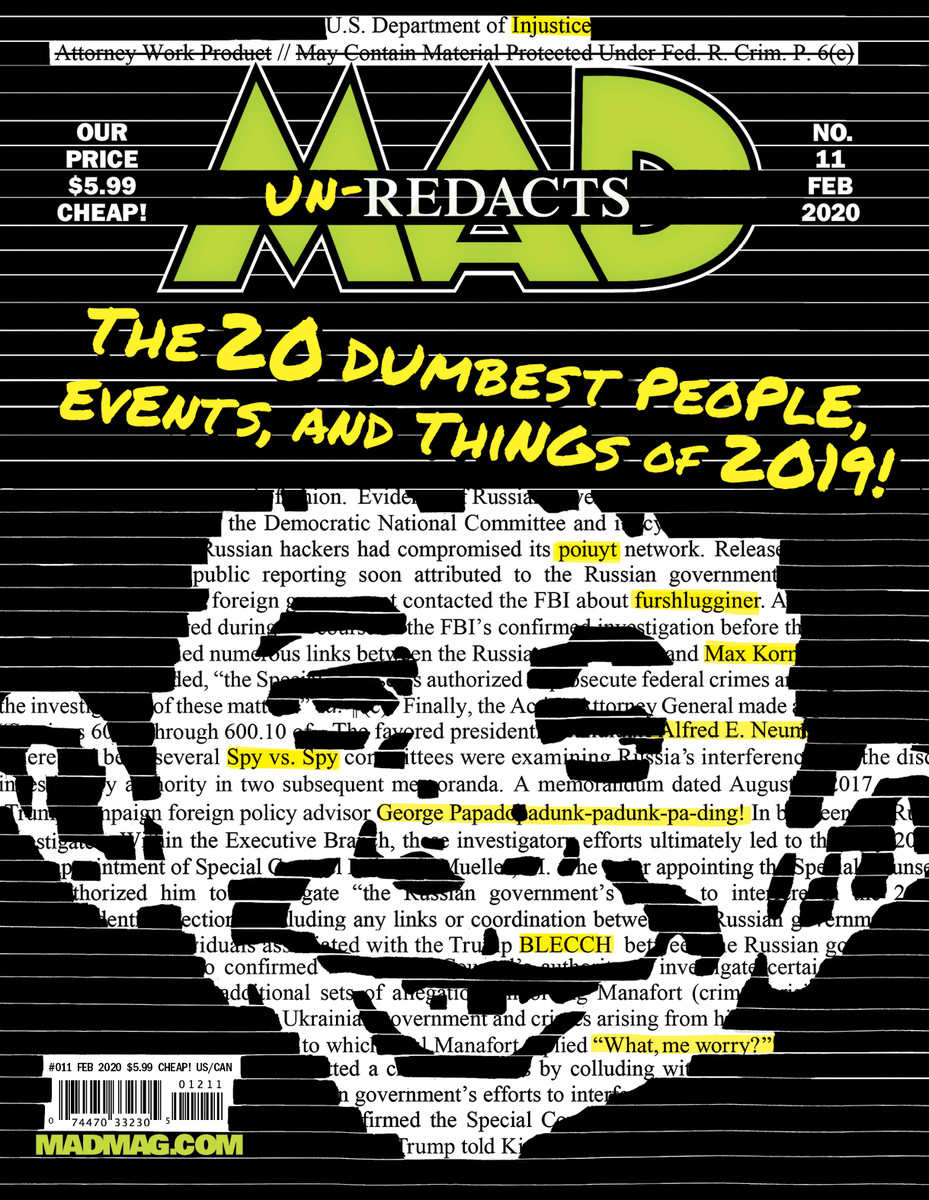 Mad-Magazine February 01, 2020 Issue Cover
