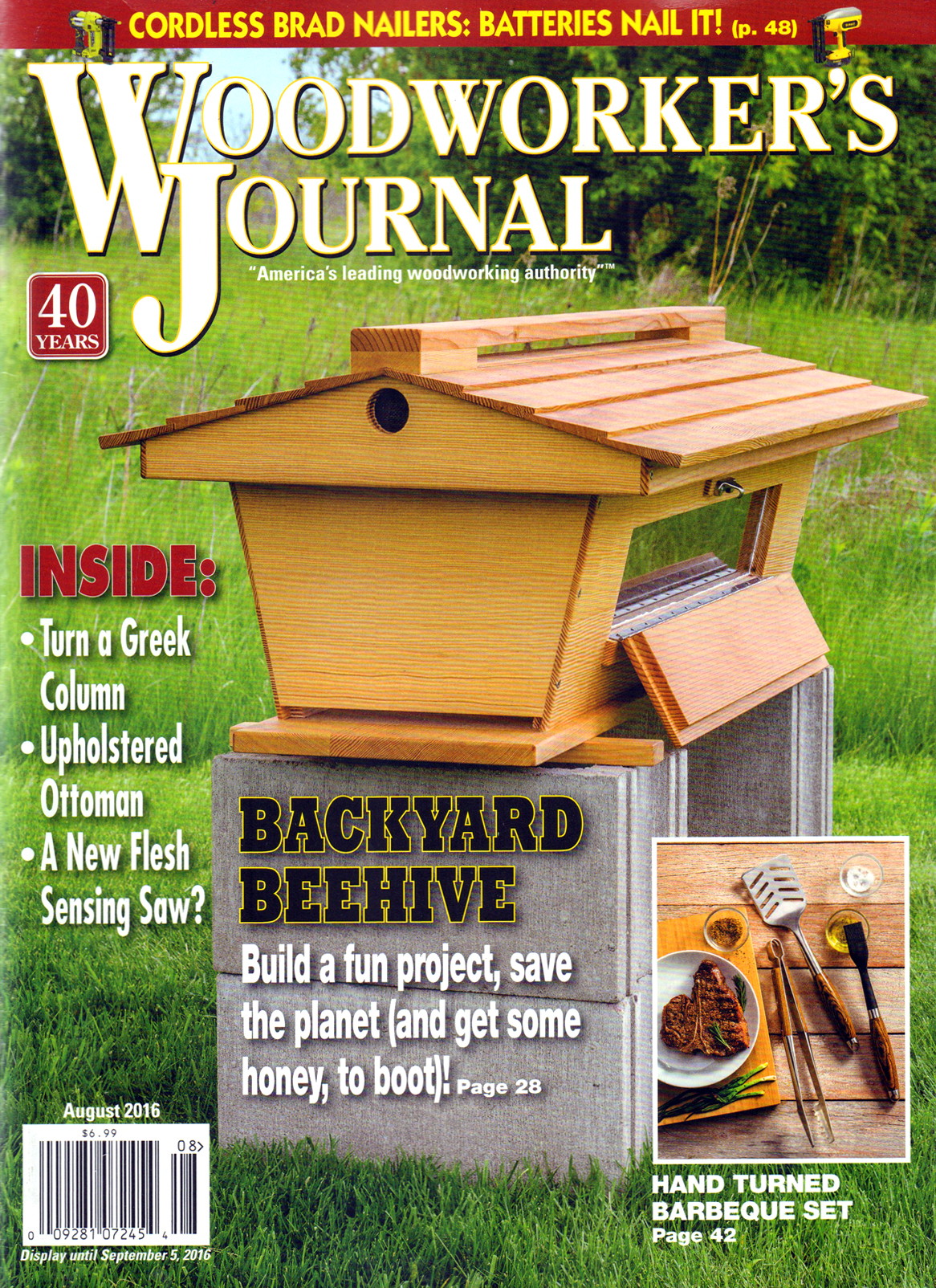 Woodworkers-Journal August 01, 2016 Issue Cover
