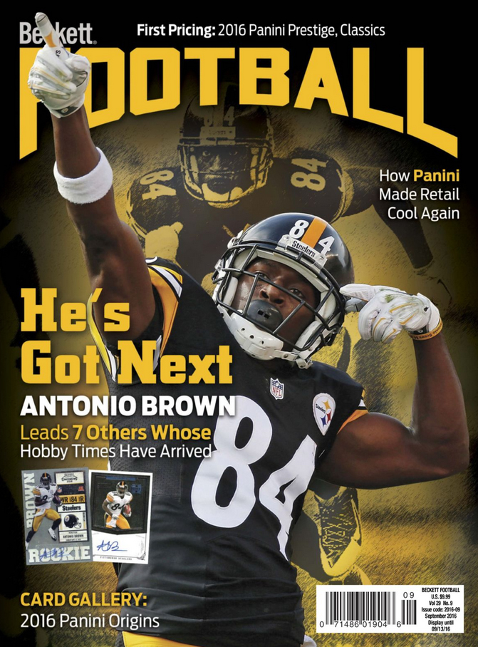 Beckett-Football September 01, 2016 Issue Cover