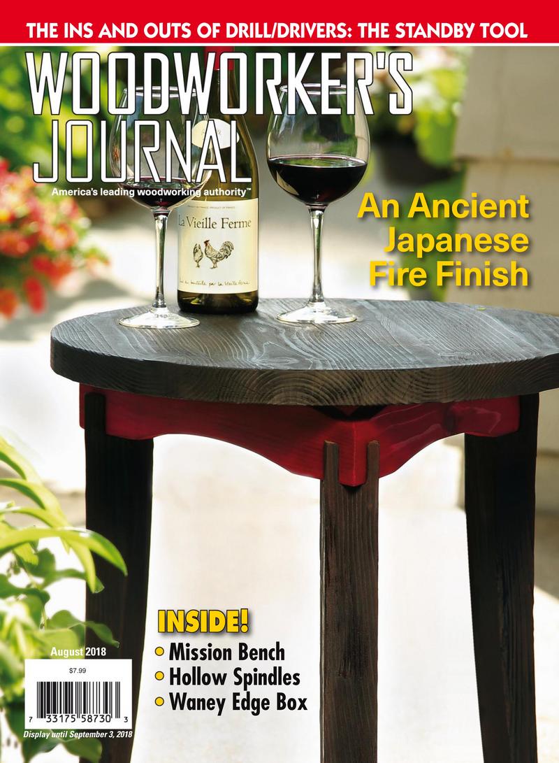 Woodworkers-Journal August 01, 2018 Issue Cover