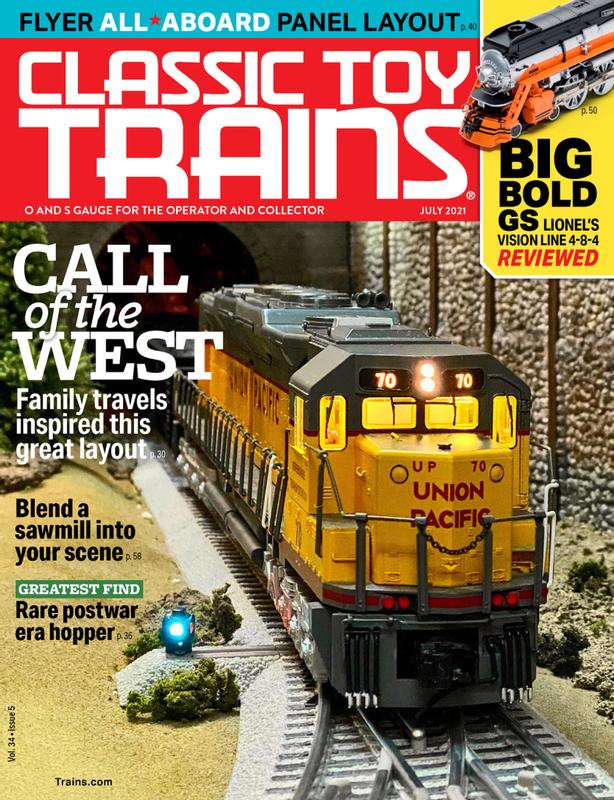 Classic-Toy-Trains July 01, 2021 Issue Cover