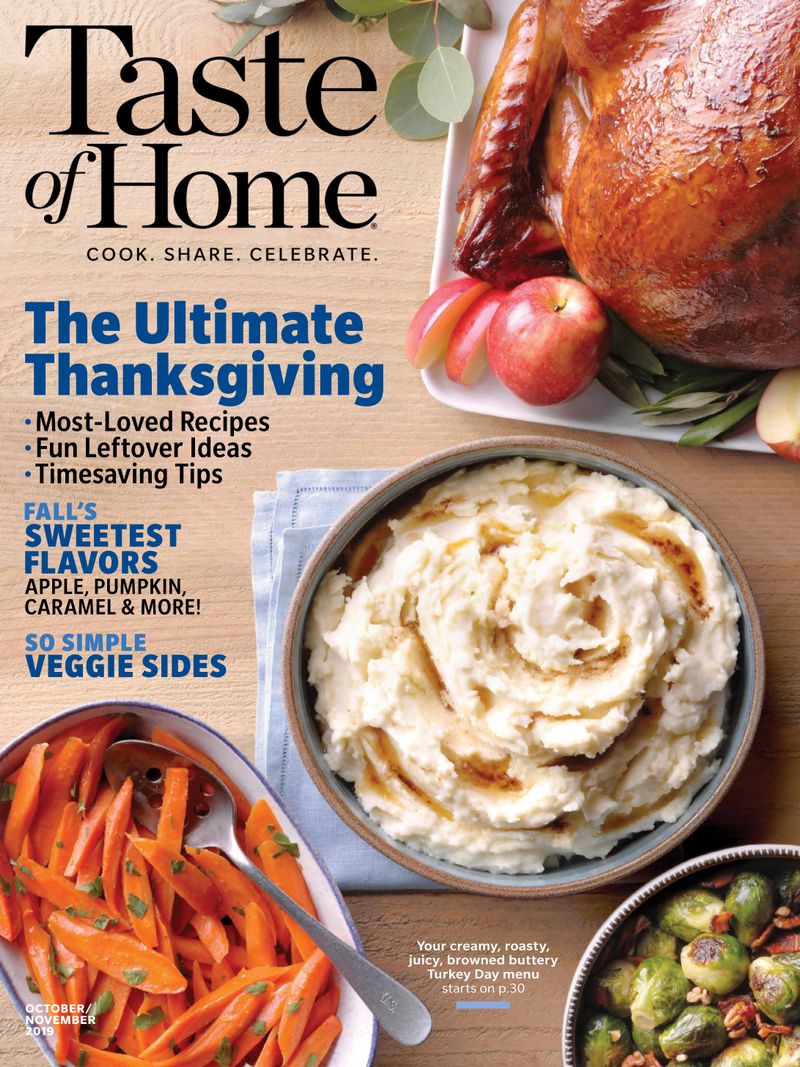 taste-of-home October 01, 2019 Issue Cover