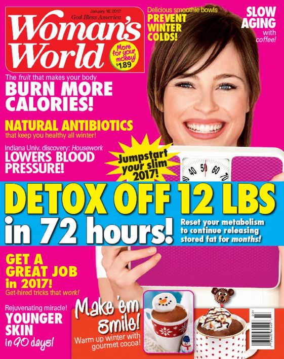 Womans-World January 16, 2017 Issue Cover