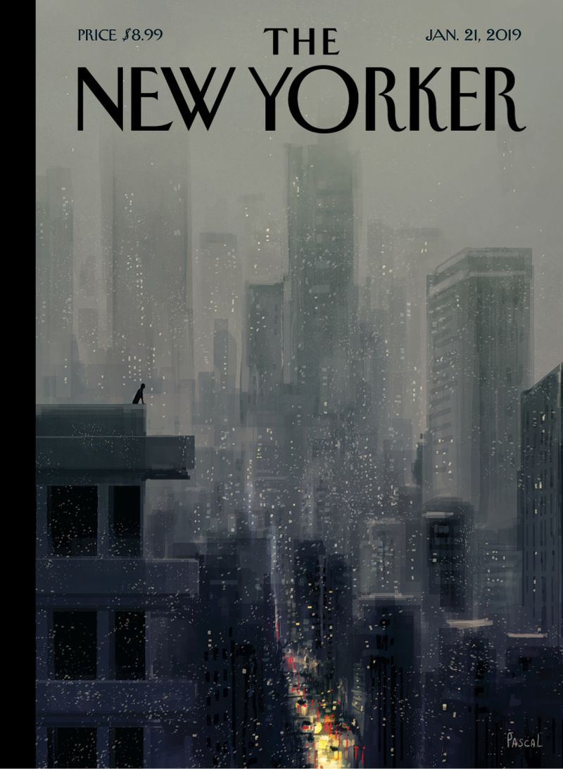 The-New-Yorker January 21, 2019 Issue Cover