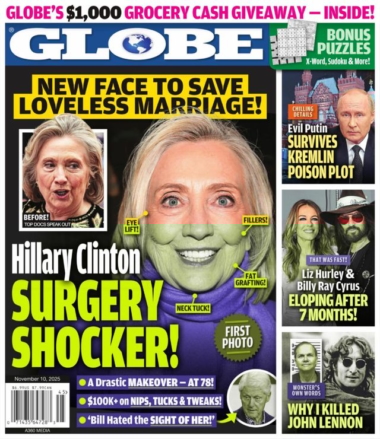 Globe November 10, 2025 Issue Cover