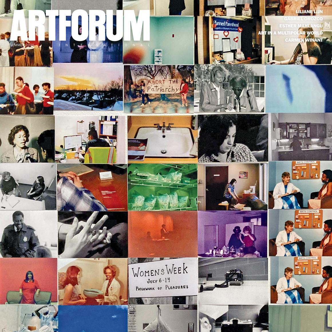 Artforum June 01, 2025 Issue Cover