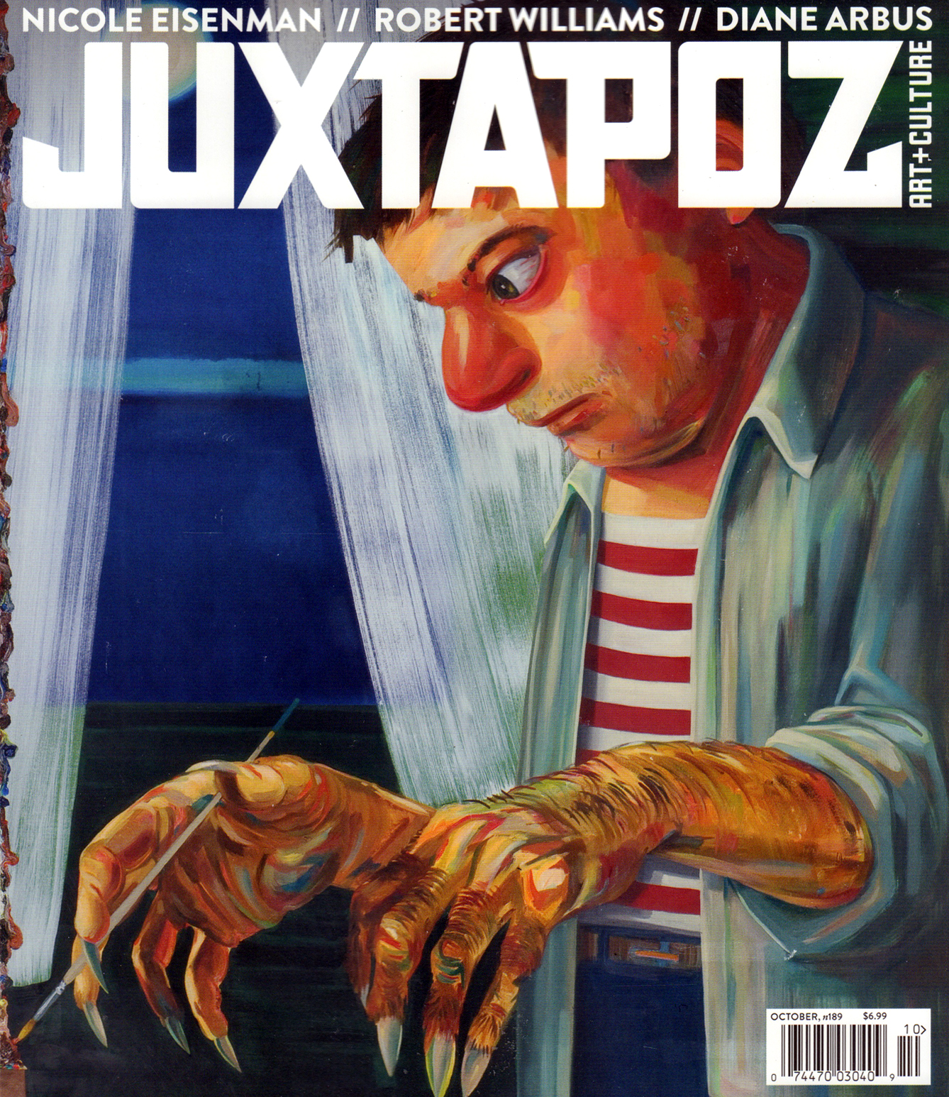 Juxtapoz October 01, 2016 Issue Cover