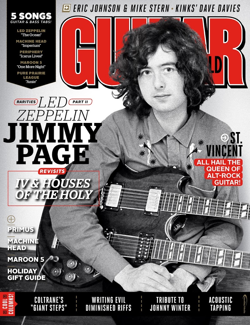 Guitar-World December 25, 2014 Issue Cover