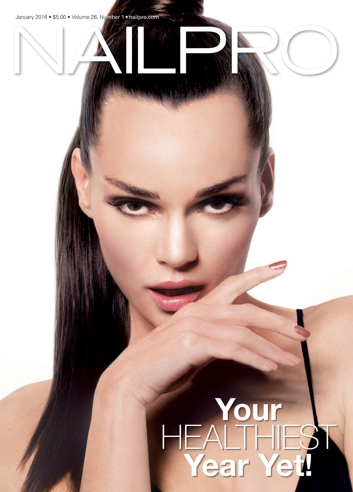 Nailpro January 01, 2016 Issue Cover