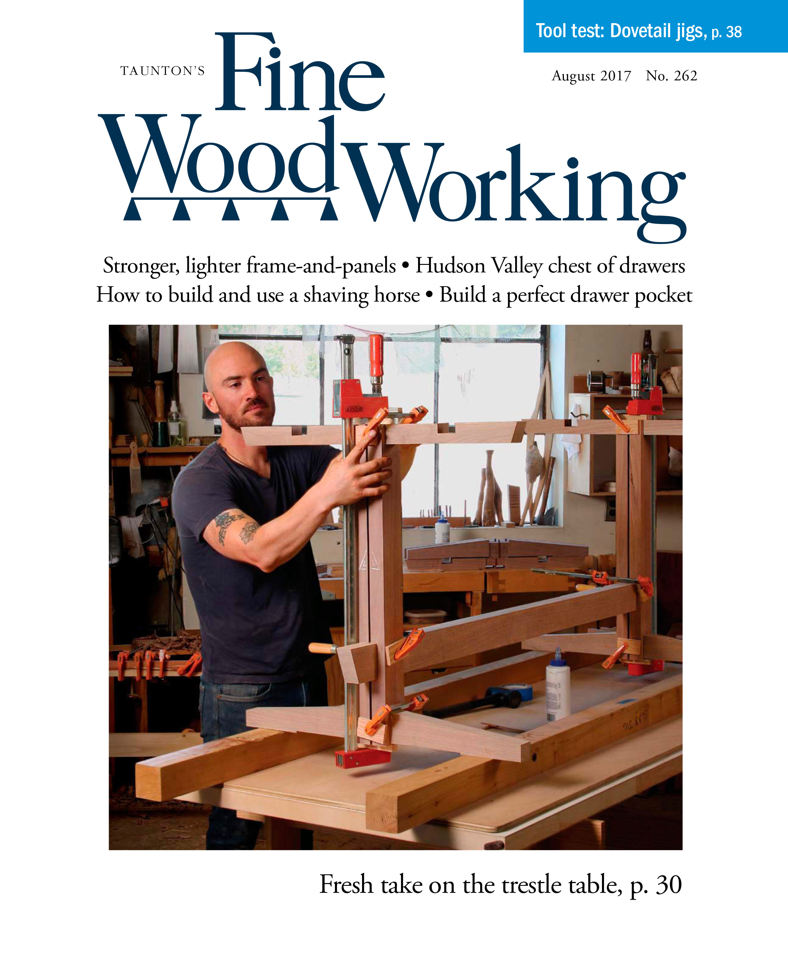 Fine-Woodworking July 01, 2017 Issue Cover