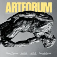 Artforum September 01, 2025 Issue Cover