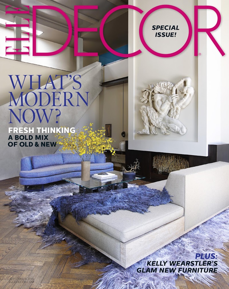 Elle-Decor September 01, 2015 Issue Cover
