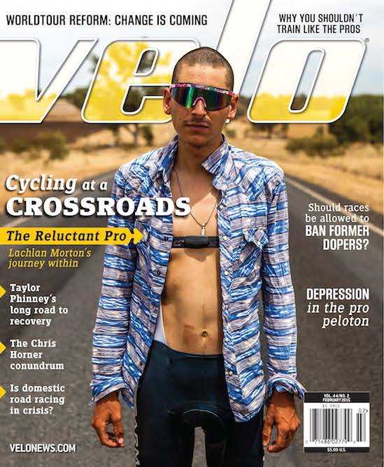 VeloNews February 01, 2015 Issue Cover