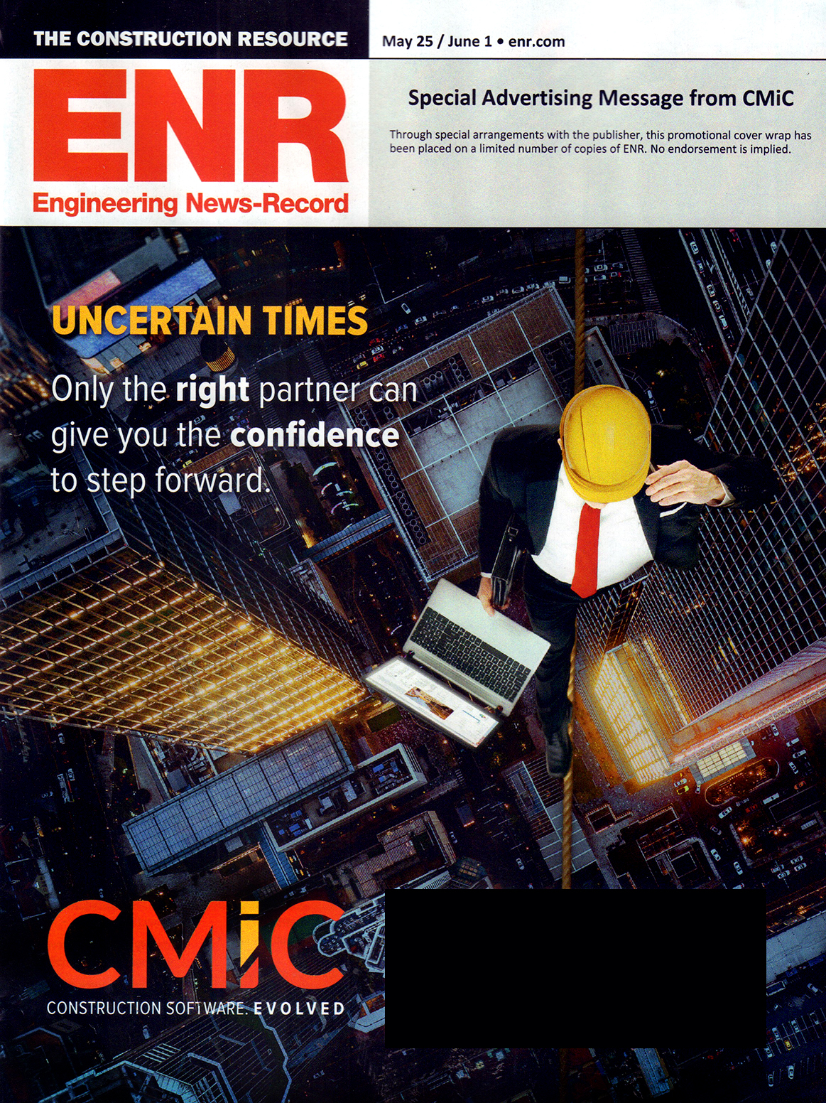 Engineering-News-Record May 25, 2020 Issue Cover