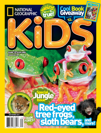 National Geographic Kids September 01, 2017 Issue Cover