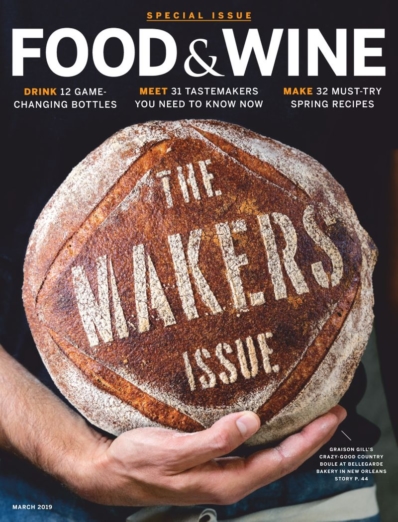 Food & Wine March 01, 2019 Issue Cover