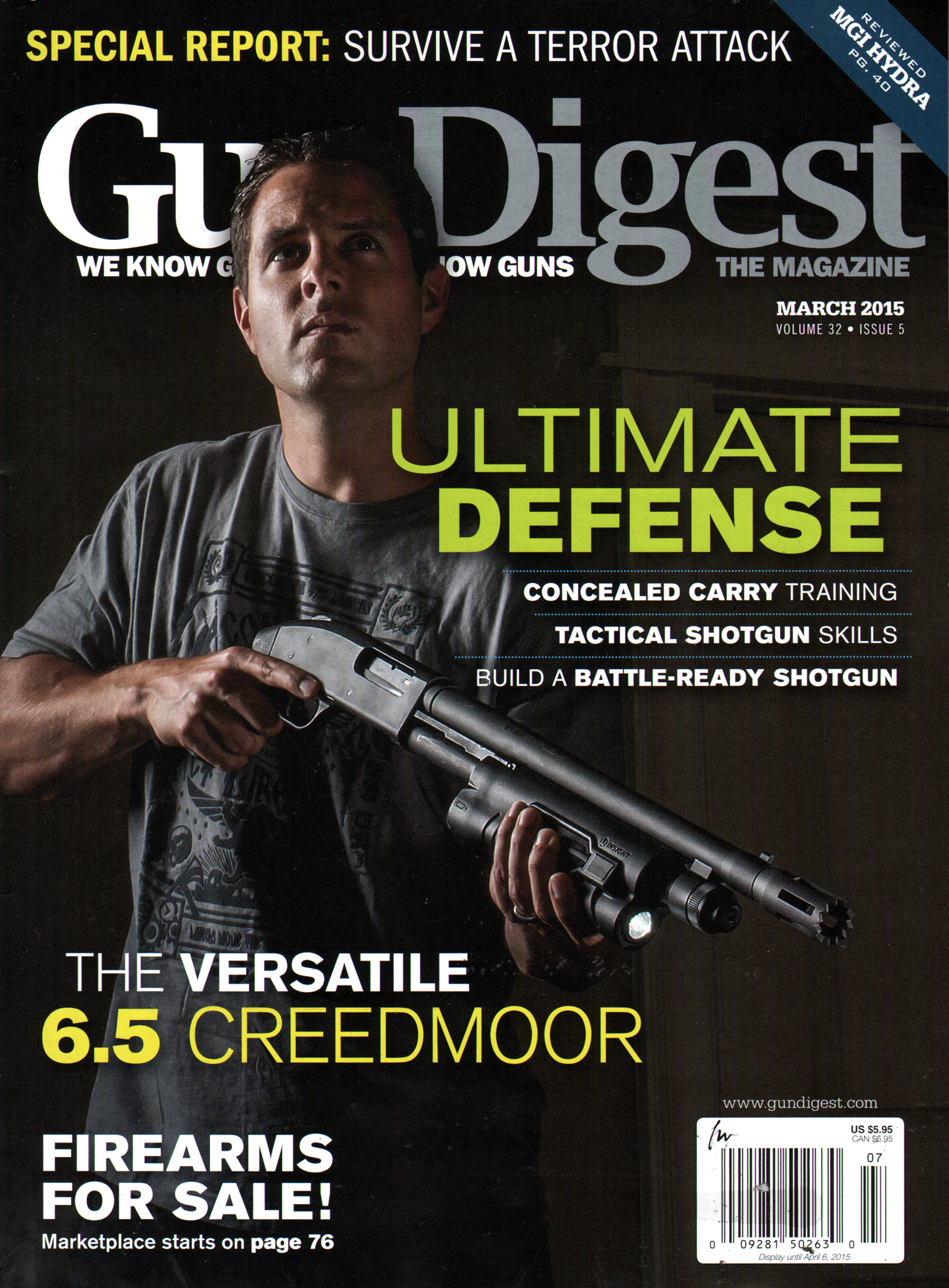 Gun-Digest March 01, 2015 Issue Cover