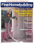Fine-Homebuilding January 01, 2018 Issue Cover