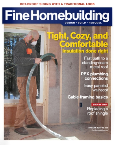 Fine Homebuilding January 01, 2018 Issue Cover