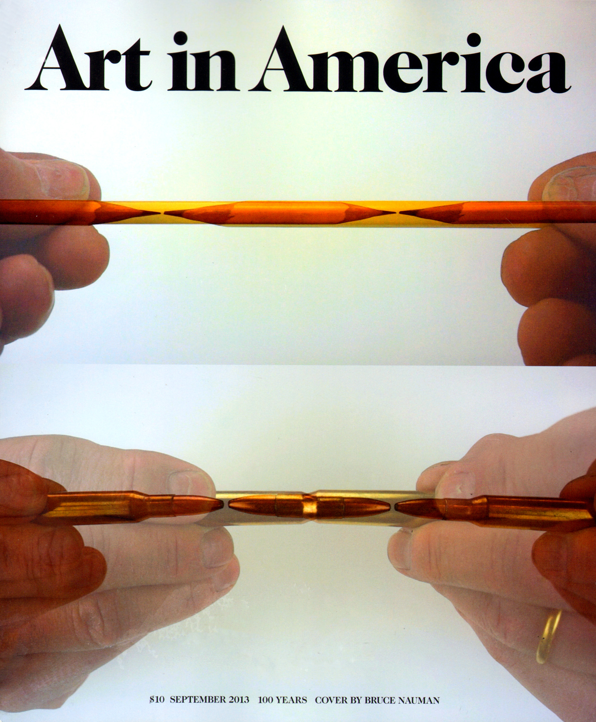 Art-in-America September 01, 2013 Issue Cover