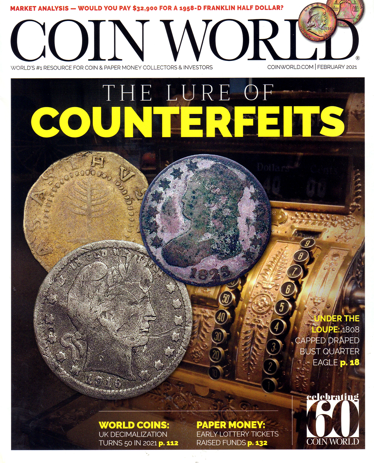 Coin-World-Monthly February 01, 2021 Issue Cover