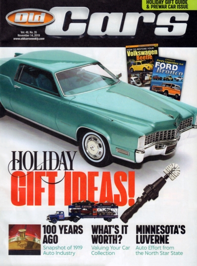 Old Cars November 14, 2019 Issue Cover