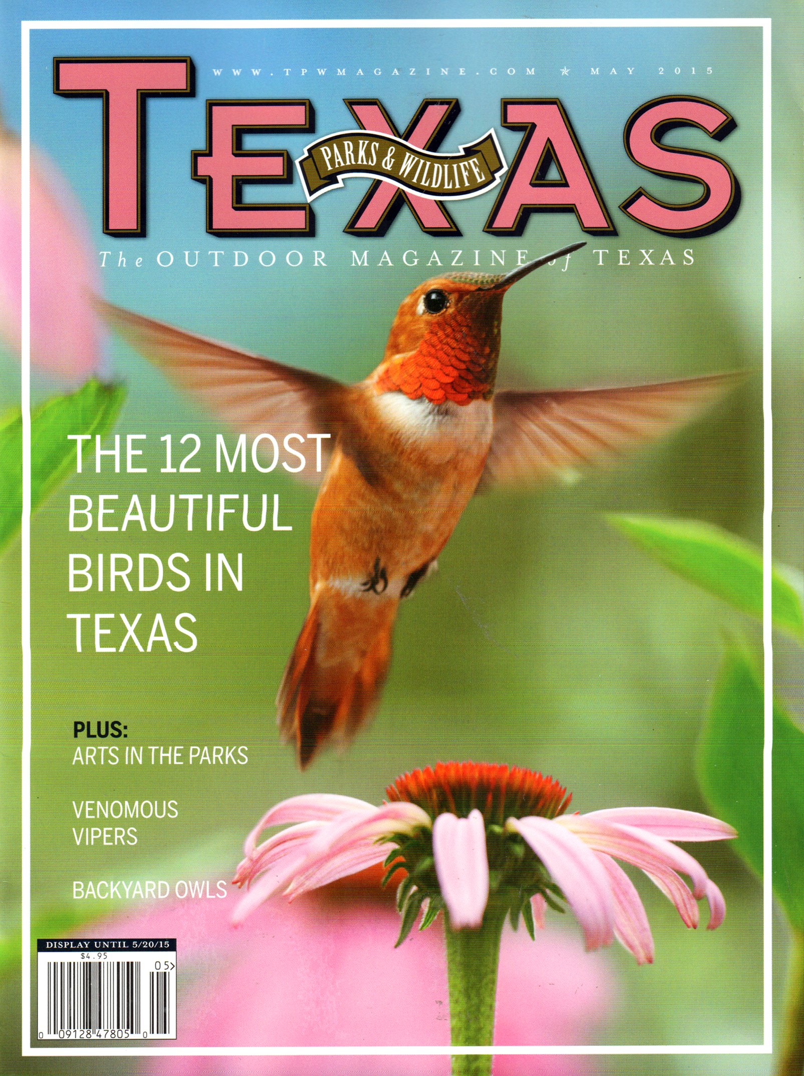 Texas-Parks-and-Wildlife May 01, 2015 Issue Cover