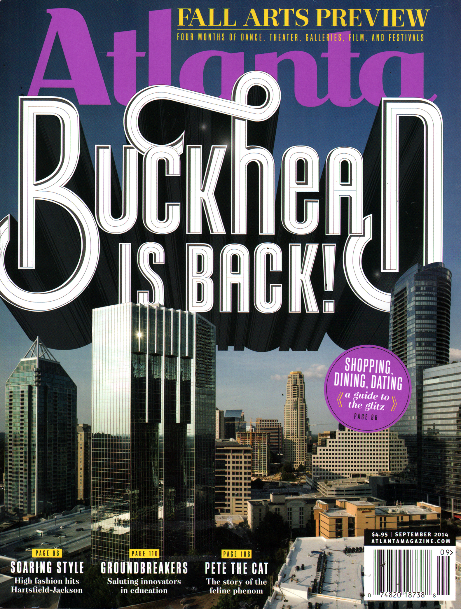 Atlanta-Magazine September 01, 2014 Issue Cover