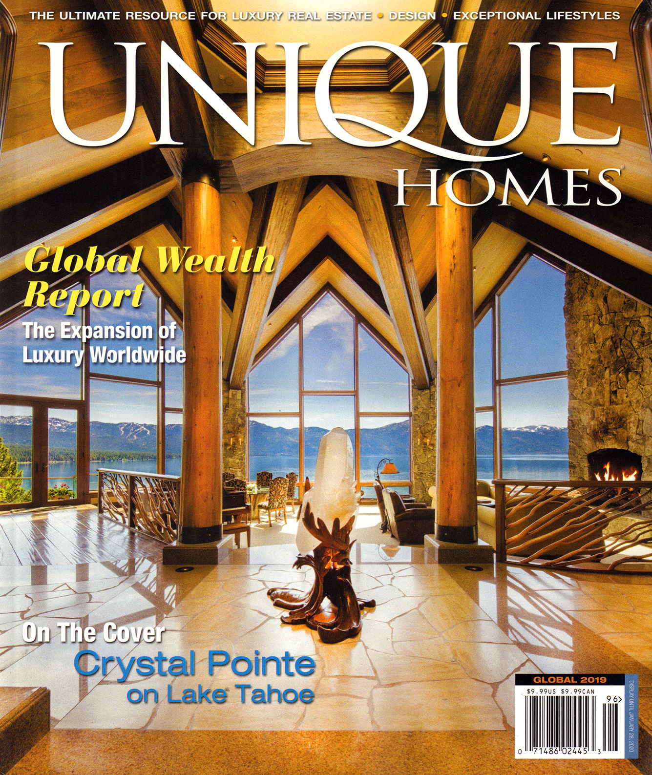 Unique-Homes December 01, 2019 Issue Cover