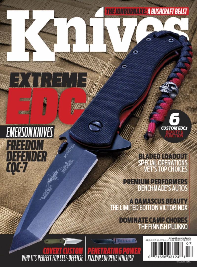 Knives-Illustrated July 01, 2017 Issue Cover