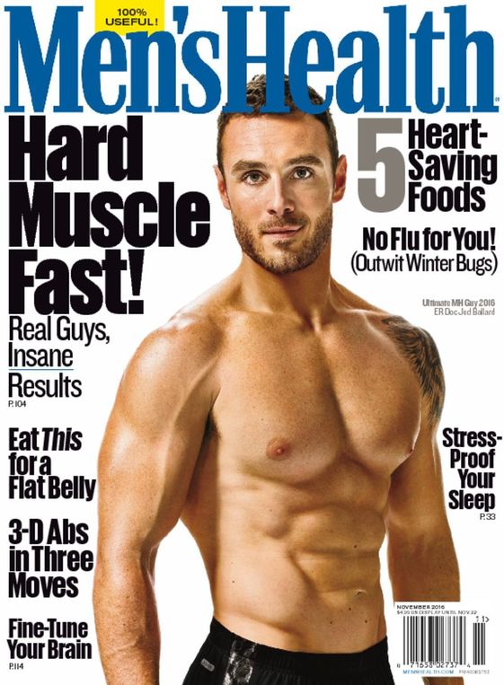 mens-health November 01, 2016 Issue Cover