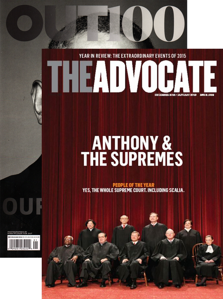 Out-and-The-Advocate-Edition December 01, 2015 Issue Cover