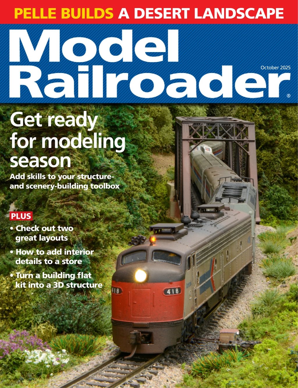 Model-Railroader October 01, 2025 Issue Cover