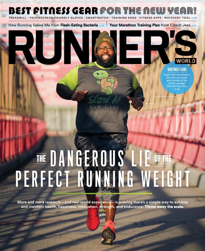 Runners-World February 01, 2022 Issue Cover