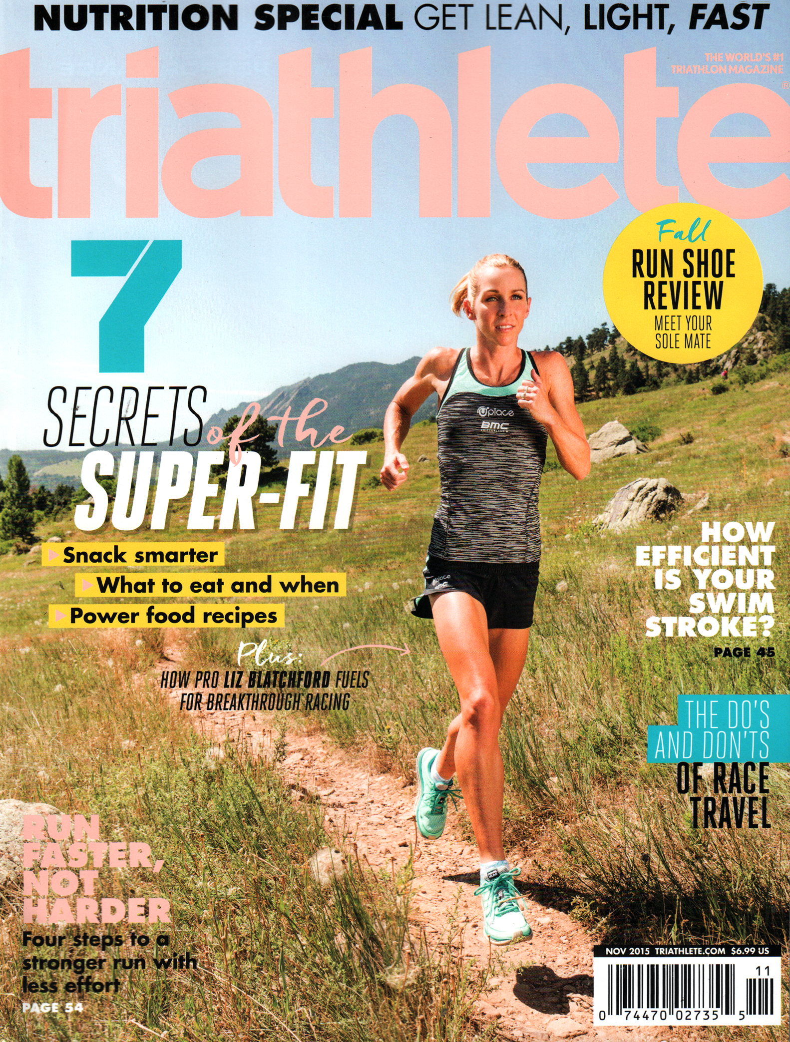Triathlete November 01, 2015 Issue Cover