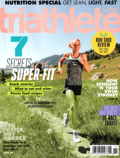 Triathlete November 01, 2015 Issue Cover