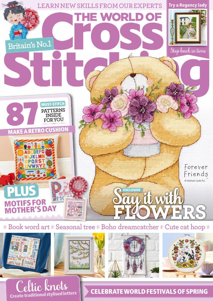 The-World-of-Cross-Stitching March 01, 2022 Issue Cover