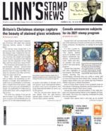 Linns-Stamp-News November 23, 2020 Issue Cover