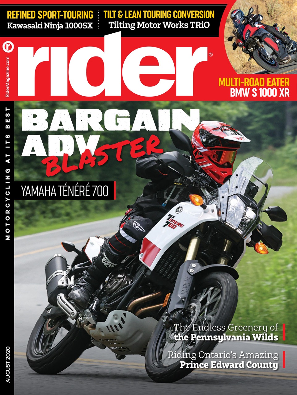 rider August 01, 2020 Issue Cover