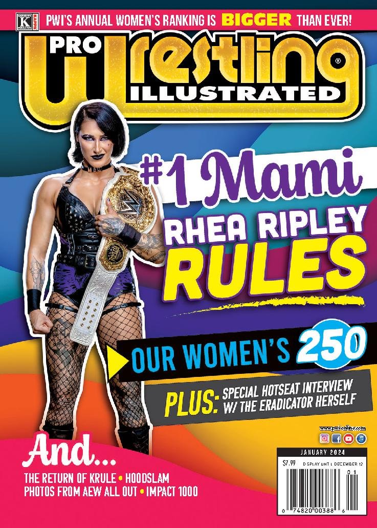 Pro-Wrestling-Illustrated January 01, 2024 Issue Cover