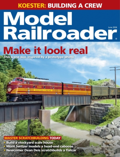 Model Railroader June 01, 2026 Issue Cover