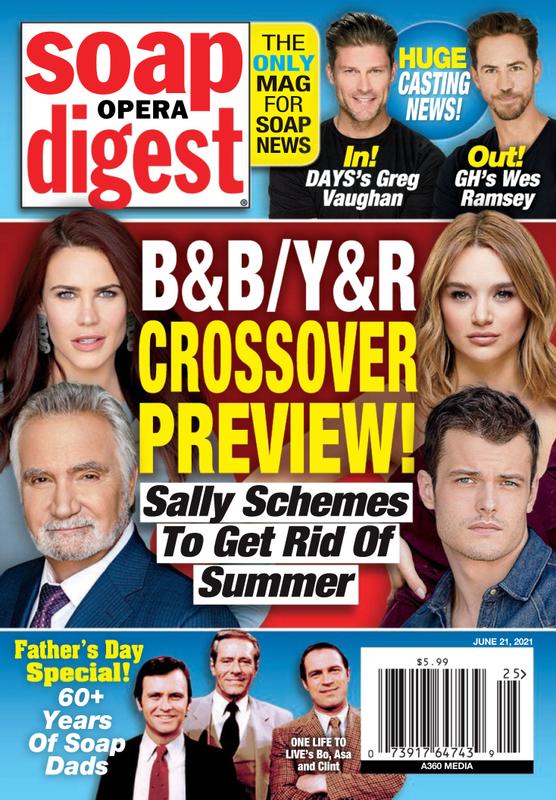 Soap-Opera-Digest June 21, 2021 Issue Cover
