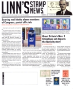 Linns-Stamp-News-Weekly November 28, 2022 Issue Cover