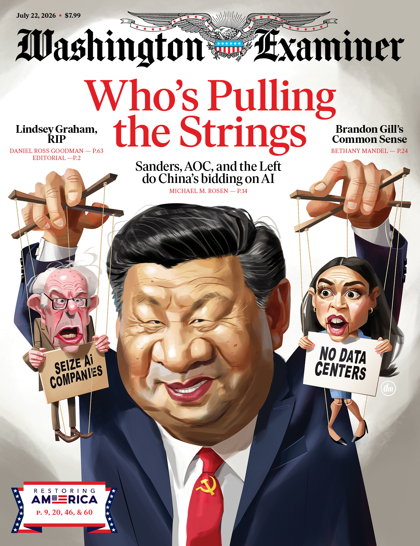 Washington-Examiner July 22, 2026 Issue Cover