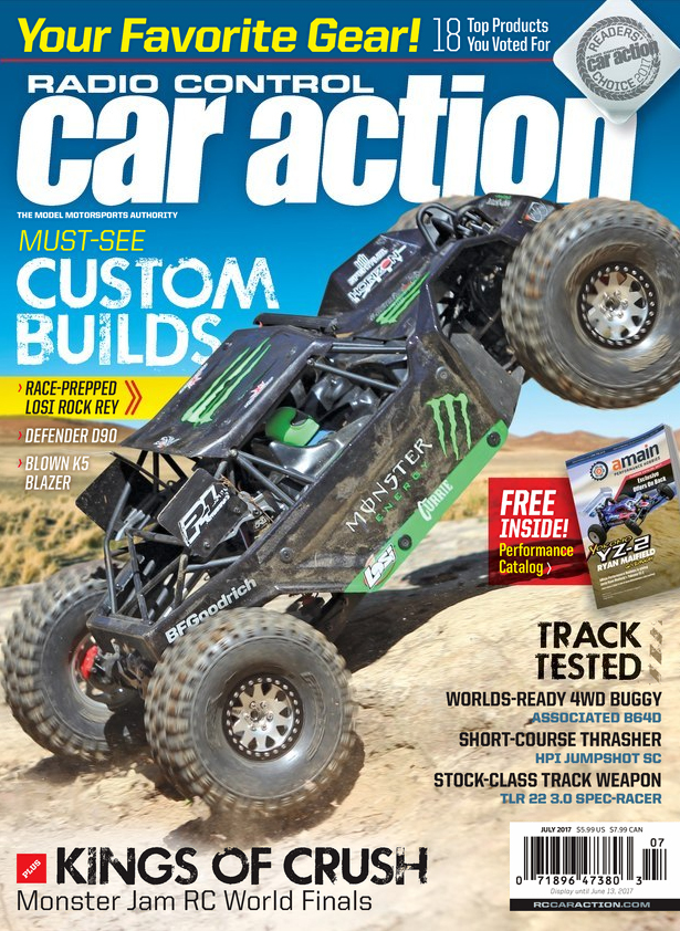 Radio-Control-Car-Action July 01, 2017 Issue Cover