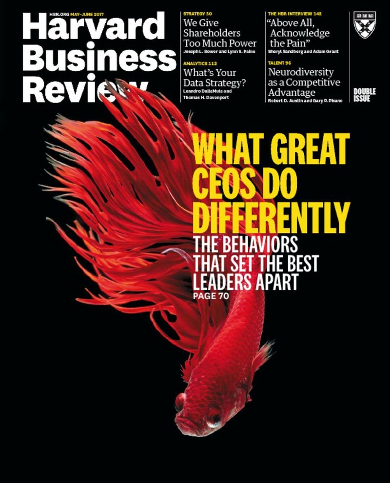 Harvard-Business-Review May 01, 2017 Issue Cover