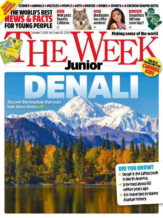 The-Week-Junior December 13, 2024 Issue Cover