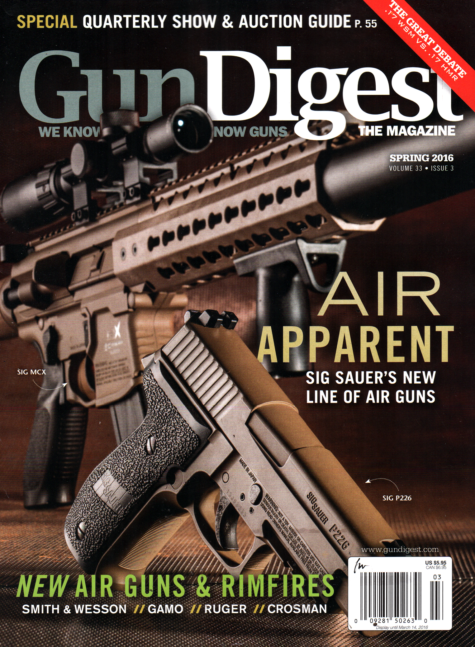Gun-Digest March 01, 2016 Issue Cover