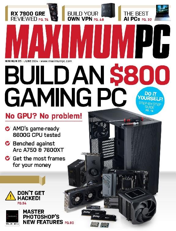 Maximum-PC June 01, 2024 Issue Cover